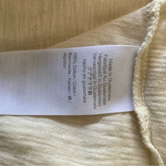 White Tee French Graphic J. Crew "Les jours de la semaine" crewneck Y2K - Picture 6 of 10